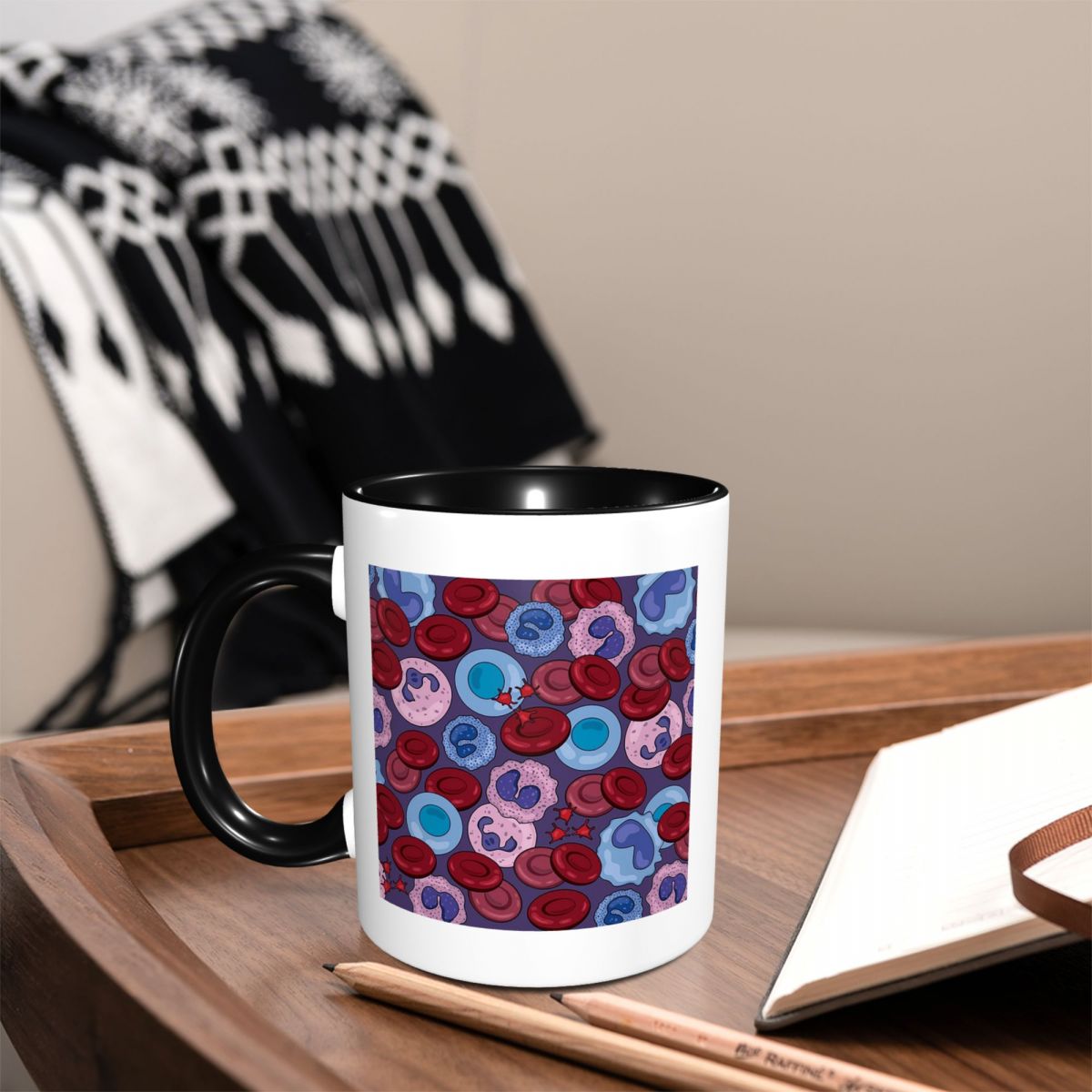 Medical Lab Gifts - Hematoloji Kan Hücreleri Tıbbi Laboratuvar Bilim
