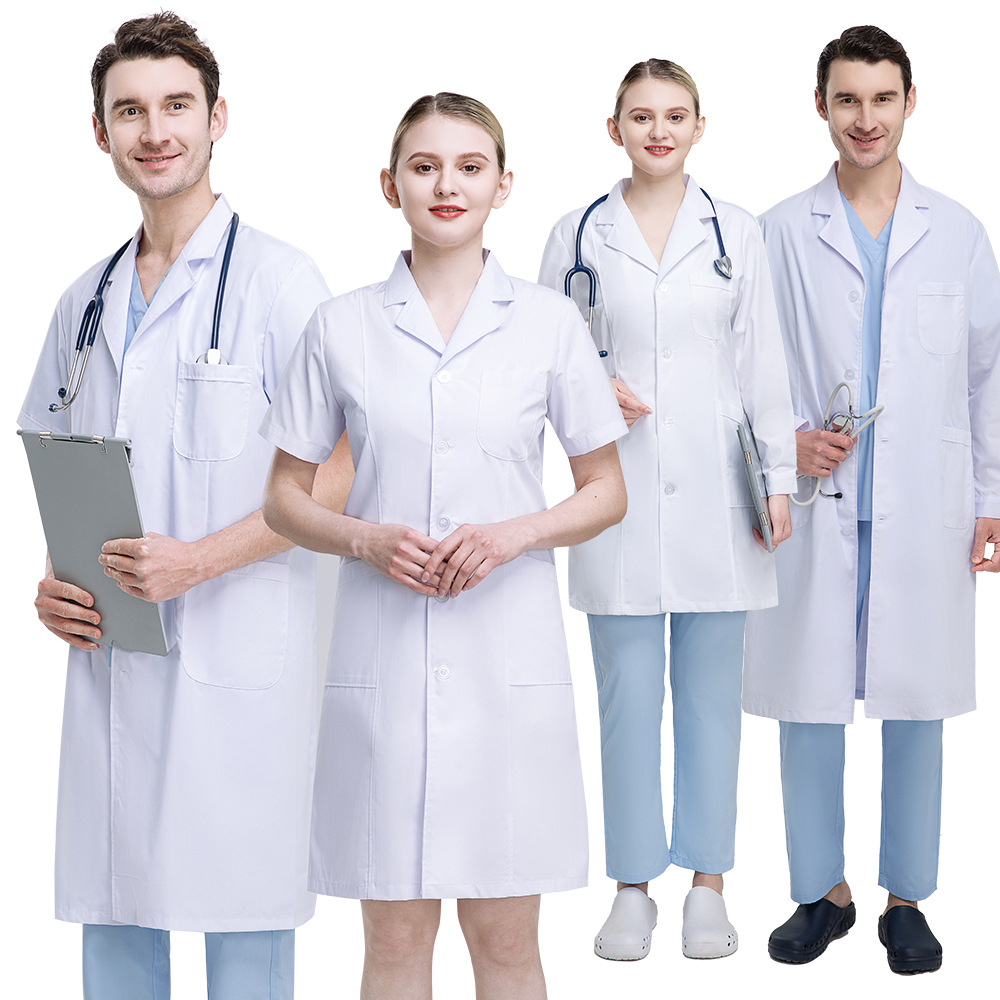 Medical Lab Gown - Profesyonel Erkek Doktor Giyim Tıbbi Üniformalar
