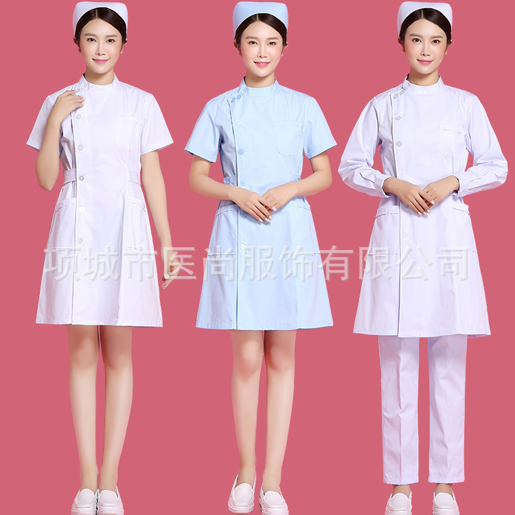 Medical Lab Gown - Kadınlar için hemşire kostümü tıbbi giyim