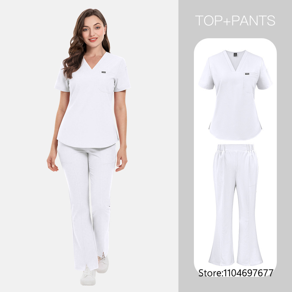Kadın Güzellik Salonu İş Kıyaf - Medical Lab Gown incelemesi ve fiyatı