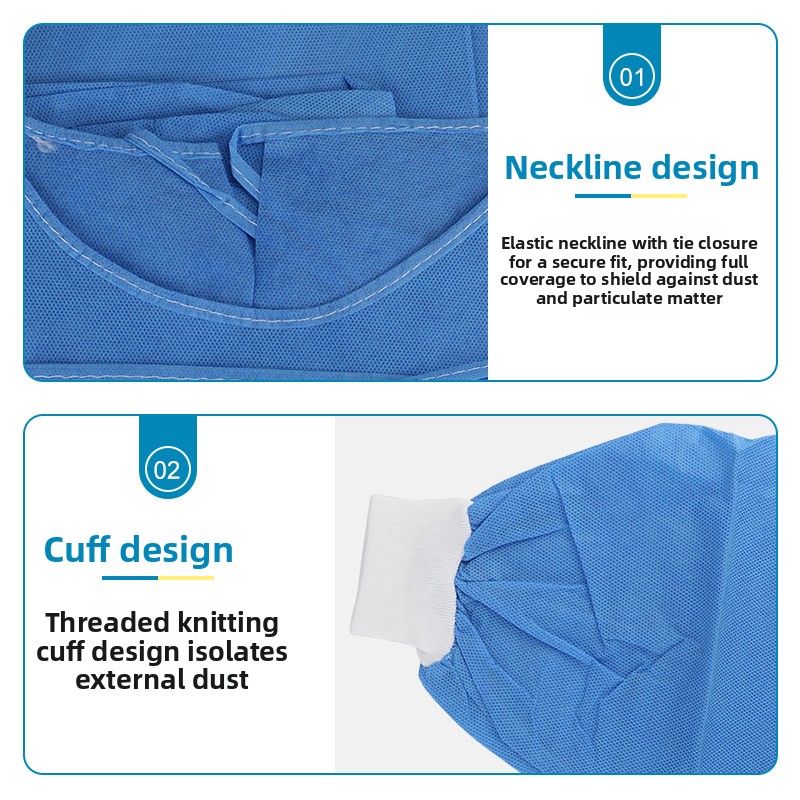 10 adet steril tek kullanımlık - Medical Lab Gown incelemesi ve fiyatı